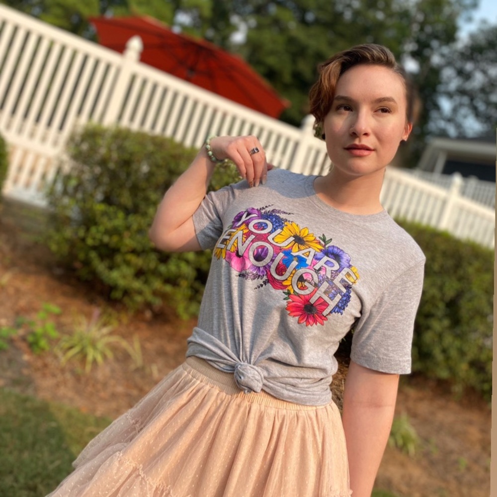 BELLA CANVAS You Are Enough Tshirt
